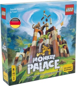 Joc de societate Asmodee Monkey Palace LEGO Palat 3D 2-4 jucatori 10