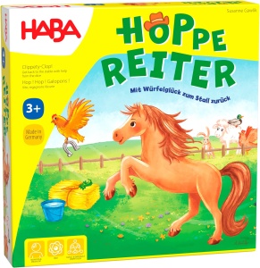 Joc de societate HABA Hoppe Reiter - pentru copii de la 3 ani - dezvolta abilitatile strategice
