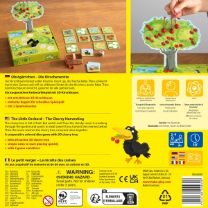 Joc de societate HABA Obstgartchen 3D-Kirschbaum, pentru 2-4 jucatori, ab 3 ani - Img 8