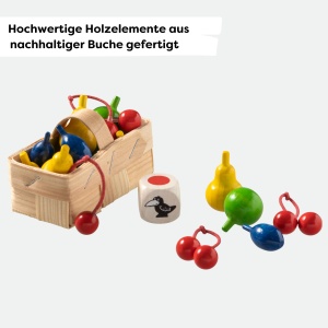 Joc de societate HABA Obstgarten 10 jocuri clasice si noi pentru copii de la 3 ani - Img 9