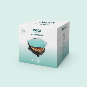 Jocca Waffeleisen 500W Placi Antiaderente Culoare Turcoaz - Img 6