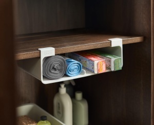 Joseph Joseph CupboardStore Organizator Sub Polite Gri Plastic Reciclat - Img 3