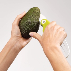 Joseph Joseph GoAvocado, Instrument de avocado 3 in 1 cu maner moale, verde - Img 2