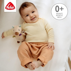 Jucarie de plus Capybara Clara Fehn, 14 cm, multicolor - Img 3
