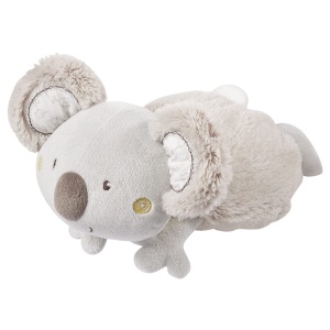 Jucarie de plus Fehn Warming Animal Koala - Perna linistitoare cu seminte de struguri pentru bebelusi in aspect dragut de animal de plus Koala - Perna de caldura Jucarie de plus calda pentru relaxare pentru bebelusi si copii mici de la 0+ luni