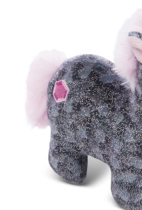 Jucarie de plus NICI Diamond Dust 32 cm, Unicorn, gri, cu detalii stralucitoare - Img 2