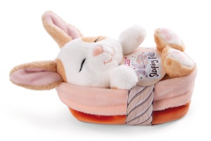 Jucarie de plus NICI Hase 48707 iepuras gri 12 cm super moale ideal pentru cadouri