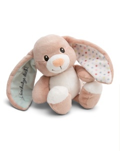 Jucarie de plus NICI Hase Fjella 25cm - roz - material moale, cadou perfect