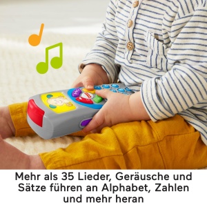 Jucarie educativa Fisher-Price cu telecomanda, sunete si lumini, pentru bebelusi - Img 3
