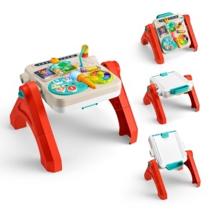 Jucarie educativa Fisher-Price JGW87, 4-in-1, cu muzica, pentru 6 luni