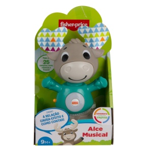 Jucarie interactiva Fisher-Price Linkimals Elch muzical, pentru bebelusi, cu lumini si sunete - Img 9