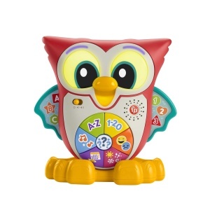 Jucarie interactiva pentru copii Fisher-Price BlinkiLinkis Eula, muzica si lumini, 18 luni