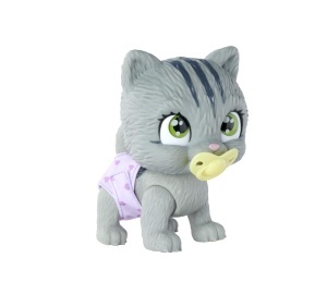Jucarie Interactiva Simba Pamper Petz Katze, cu Functie de Baut si Umoare, pentru Copii de la 3 Ani