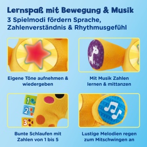 Jucarie interactiva VTech Baby Tanz-mit-mir-Giraffe, pentru 12-36 luni - Img 3