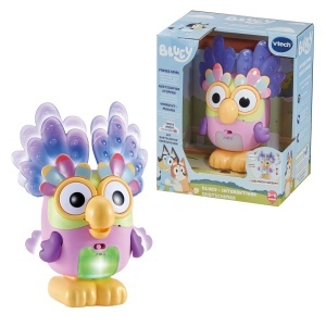 Jucarie interactiva VTech Bluey Quatschimax, 3 moduri de joc, 12-36 luni