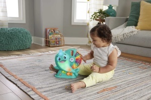 Jucarie muzicala Fisher-Price Linkimals Narval cu lumini interactive - Img 2