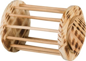 Jucarie pentru animale TRIXIE Heuraufe Rolle - 15 19 cm, din lemn, cu capac