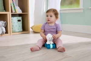 Jucarie pentru bebelusi Fisher-Price Urs Polar cu Detalii Sensoriale, pentru 9 luni - Img 2