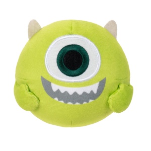 Jucarie pentru caini Disney Pixar Mike si Sulley, 2 bucati, 9 cm, cu zornaitoare - Img 4