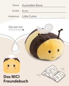 Jucarie Plush Bine NICI 8cm - Distractie si Confort - Img 5