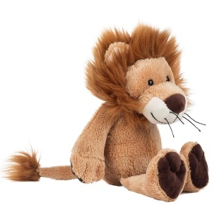 Jucarie Plush Leu Kumba Schaffer 20 cm, Culoare Maro, Siguranta DIN EN 71