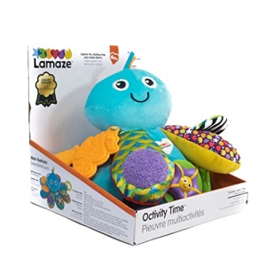 Jucarie senzoriala LAMAZE Octivity Time Omulet Octopus Activitati pentru bebelusi 6 luni - Img 3