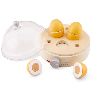 Jucarii clasice noi Jucarii din lemn Oua Cooker Set - Img 2