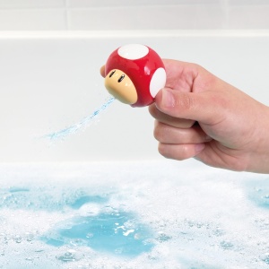 Jucarii de Baie My Mario - Set Spritzfiguri Super Pilz si Feuerblume pentru copii - Img 4