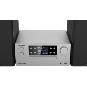 KENWOOD M-925DAB-S - Sistem Micro HiFi cu DAB+, CD, USB, Bluetooth, 2 x 50 Watt RMS si afisaj TFT; Aluminiu mat - Img 2