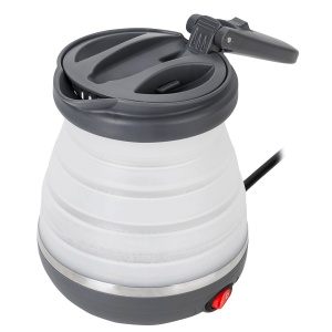 Kettle Electric Mesko MS1375, 0.6L, 750W, Alb, Faltabil - Img 9