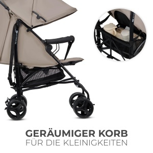 Kinderkraft TIK Carucior Sport Usor 65kg Reglabil Beige - Img 7