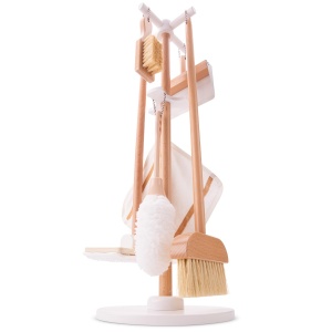 Kit de curatare din lemn New Classic Toys, 18375