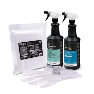 Kit de curatare pentru climatizere Errecom, 2 x 1L, inclusiv manusi si husa de protectie