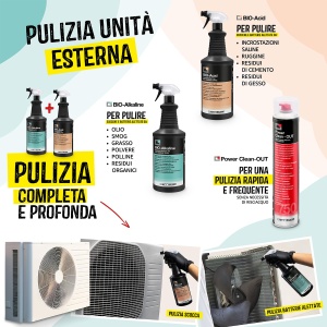Kit de curatare pentru climatizere Errecom, 2 x 1L, inclusiv manusi - Img 3