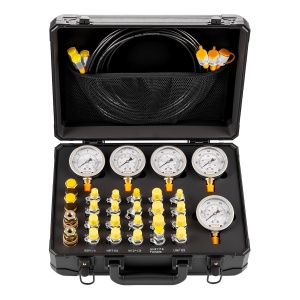 Kit de Testare a Presiunii Hidraulice VEVOR YS-0200A, 10-600 Bar, 5 Manometre - Img 9