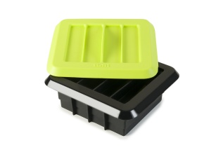 Kit pentru baruri energetice IBILI, 12 snack-uri, negruverde, 15 x 7 cm
