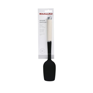 KitchenAid Lingura-Spatula din Silicon Rezistenta la Temperaturi Inalte Almond Creme - Img 4