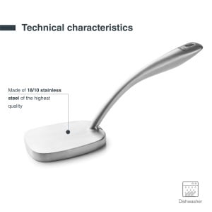 Lacor 61251 Fleischklopfer din inox ergonomic 734 g spalare usoara - Img 3