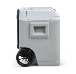 Lada frigorifica electrica IGLOO IE42 42L 12V230V cu maner telescopic si roti Gri - Img 3