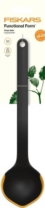 Ladle Fiskars Functional Form, 1 dl, NegruPortocaliu, Design Ergonomic - Img 7