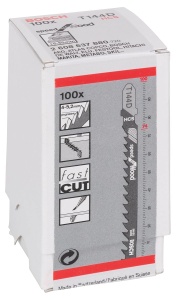 Lama pentru fierastrau bosch T 144 D Speed pentru lemn, 100 mm, otel carbon - Img 2