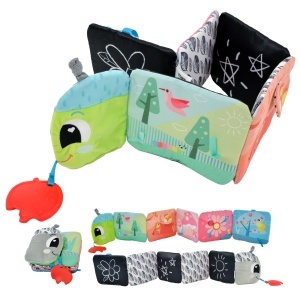 Lamaze Raupenreise L27463 Jucarie pentru Bebelusi 6 luni Culori Vibrante si Sunete