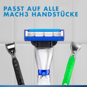 Lame de ras Gillette Mach3 set 12 rezerve cu strat de alunecare si protectie impotriva iritatiilor - Img 5