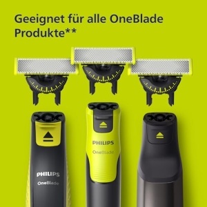 Lame Philips OneBlade 360 QP62450 Set 2 Bucati Compatibile cu Toate Modelele OneBlade si OneBlade Pro Kit Corp Inclus - Img 3