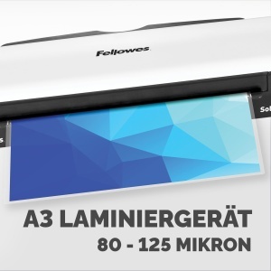 Laminator Fellowes Sola A3 Anti-blocare 125 Microni Functie Oprire Automata - Img 4