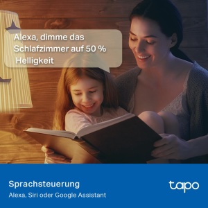 Lampa Alexa Tapo TP-Link L535E E27, certificata mata, 1055 lumeni, bec Wi-Fi inteligent reglabil multicolor, compatibil cu Alexa, Siri sau Google Assistant, programare si cronometru - Img 6