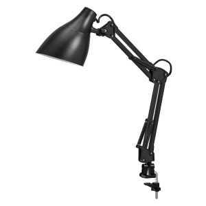 Lampa de birou LEDVANCE Office Line E27 Neagra, cu clip si 1.5m cablu - Img 3