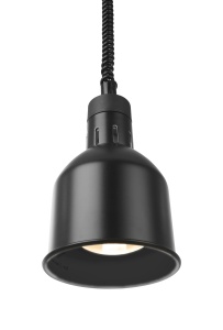 Lampa de incalzire Hendi infrarosu reglabila pe inaltime aluminiu negru - Img 3