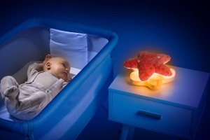 Lampa de noapte Chicco YouMe Star, jucarie pufoasa, lumina calda, muzica si zgomot alb - Img 4