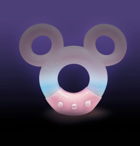 Lampa de noapte Clementoni Disney Baby Minnie cu sunete si culori, alba - Img 3